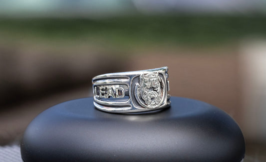 Bull Dog men's ring