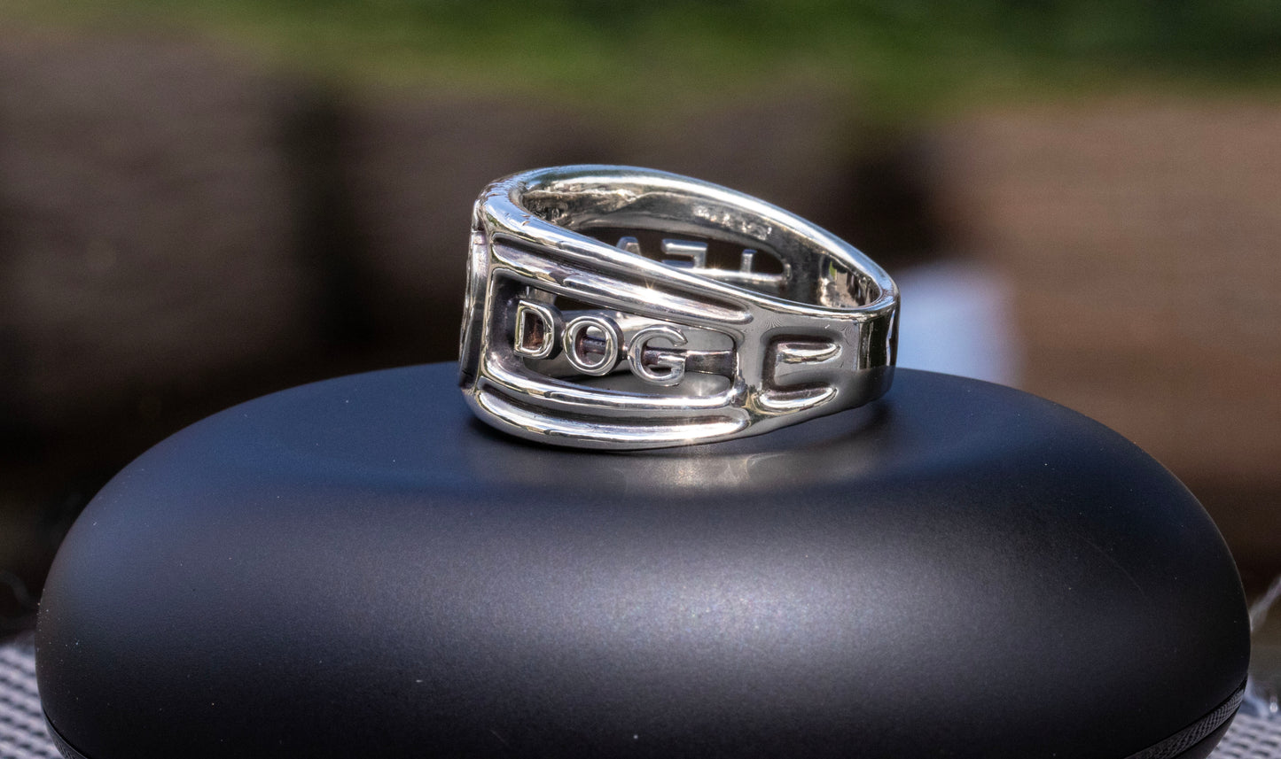 Bull Dog men's ring